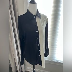 Brand New Unique Black&white shirt